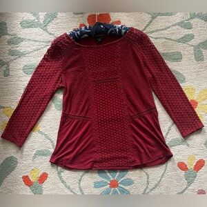 Lucky Brand Long-sleeved Blouse Size Small